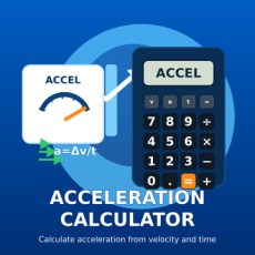 Acceleration Calculator from XTRAW Tools