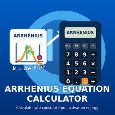 Arrhenius Equation Calculator from XTRAW Tools