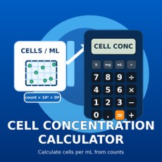 Cell Concentration Calculator from XTRAW Tools