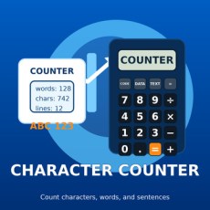 Character Counter from XTRAW Tools