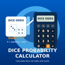 Dice Probability Calculator from XTRAW Tools