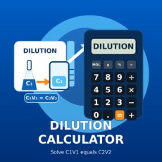 Dilution Calculator from XTRAW Tools