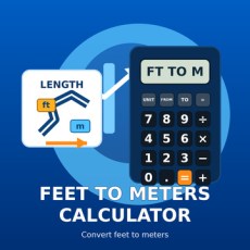 Feet to Meters Calculator from XTRAW Tools