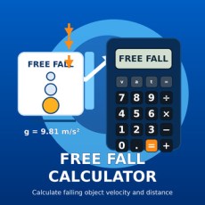 Free Fall Calculator from XTRAW Tools