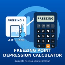 Freezing Point Depression Calculator from XTRAW Tools