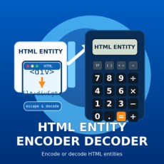 HTML Entity Encoder / Decoder from XTRAW Tools