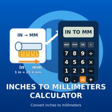 Inches to Millimeters Calculator from XTRAW Tools