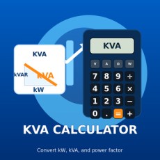 kVA Calculator from XTRAW Tools