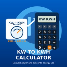 kW to kWh Calculator from XTRAW Tools