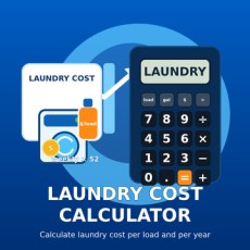 Laundry Cost Calculator from XTRAW Tools
