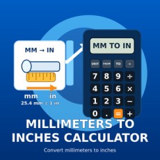 Millimeters to Inches Calculator from XTRAW Tools