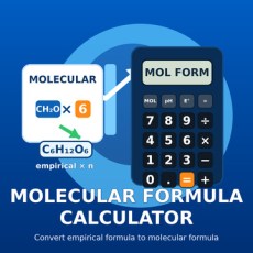 Molecular Formula Calculator from XTRAW Tools