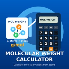 Molecular Weight Calculator from XTRAW Tools
