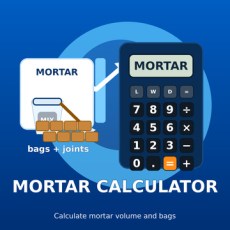 Mortar Calculator from XTRAW Tools