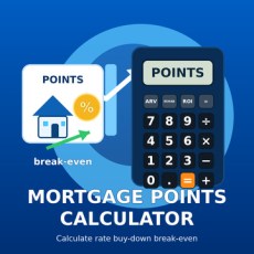 Mortgage Points Calculator from XTRAW Tools