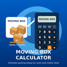 Moving Box Calculator from XTRAW Tools
