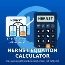 Nernst Equation Calculator from XTRAW Tools