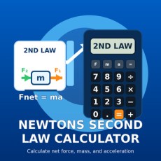 Newton's Second Law Calculator from XTRAW Tools