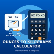 Ounces to Kilograms Calculator from XTRAW Tools