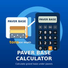 Paver Base Calculator from XTRAW Tools