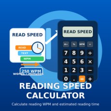 Reading Speed Calculator from XTRAW Tools