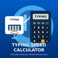 Typing Speed Calculator from XTRAW Tools