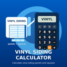 Vinyl Siding Calculator from XTRAW Tools